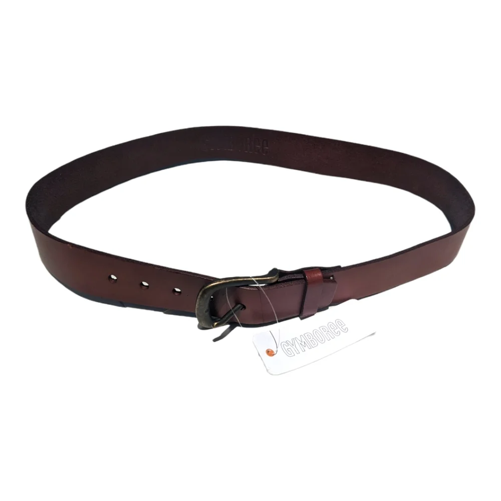 Gymboree Boys L/XL 10-16 Brown 100% Leather Belt